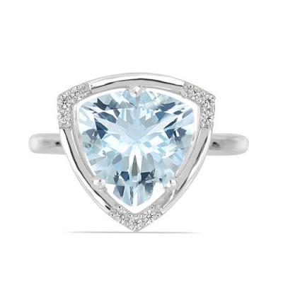 BUY BRAZILIAN AMETHYST GEMSTONE CLASSIC RING IN STERLING SILVER